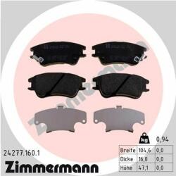 ZIMMERMANN set placute frana, frana disc ZIMMERMANN 24277.160. 1