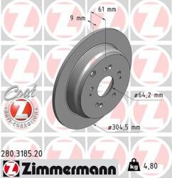 ZIMMERMANN Disc frana ZIMMERMANN COAT Z 280.3185. 20 (280.3185.20)