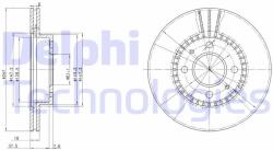 DELPHI Disc frana DELPHI BG3134 (BG3134) - automobilus