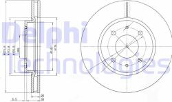 DELPHI Disc frana DELPHI BG4068 (BG4068) - automobilus