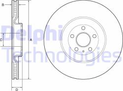DELPHI Disc frana DELPHI BG9233C (BG9233C)