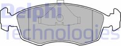DELPHI set placute frana, frana disc DELPHI LP587