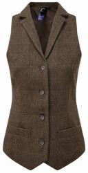 Premier Workwear Vestă de lână pentru femei horeca - Maro | XS (PR626-1000296271)