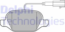 DELPHI set placute frana, frana disc DELPHI LP2302 (LP2302)