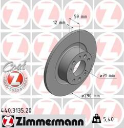 ZIMMERMANN Disc frana ZIMMERMANN COAT Z 440.3135. 20 (440.3135.20)