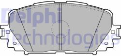 DELPHI set placute frana, frana disc DELPHI LP2123 (LP2123)