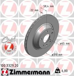 ZIMMERMANN Disc frana ZIMMERMANN COAT Z 100.3329. 20 (100.3329.20)