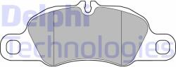DELPHI set placute frana, frana disc DELPHI LP3177 (LP3177)