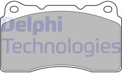 DELPHI set placute frana, frana disc DELPHI LP1944 (LP1944)