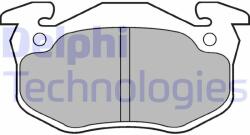 DELPHI set placute frana, frana disc DELPHI LP852 (LP852)