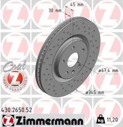 ZIMMERMANN Disc frana ZIMMERMANN SPORT Z 430.2650. 52 (430.2650.52)