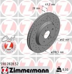 ZIMMERMANN Disc frana ZIMMERMANN SPORT Z 590.2828. 52 (590.2828.52)
