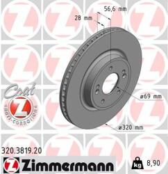 ZIMMERMANN Disc frana ZIMMERMANN COAT Z 320.3819. 20 (320.3819.20)