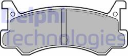 DELPHI set placute frana, frana disc DELPHI LP521 (LP521)