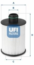 UFI Filtru ulei UFI 25.093. 00 (25.093.00)