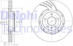 DELPHI Disc frana DELPHI BG9052