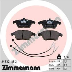 ZIMMERMANN set placute frana, frana disc ZIMMERMANN 24332.185. 2