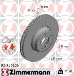 ZIMMERMANN Disc frana ZIMMERMANN COAT Z 150.3409. 20 (150.3409.20)