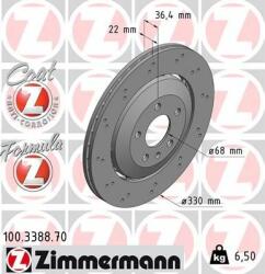 ZIMMERMANN Disc frana ZIMMERMANN FORMULA Z 100.3388. 70 (100.3388.70)