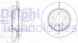 DELPHI Disc frana DELPHI BG3961 (BG3961) - automobilus