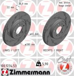 ZIMMERMANN Disc frana ZIMMERMANN BLACK Z 100.1234. 53 (100.1234.53)