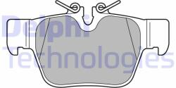 DELPHI set placute frana, frana disc DELPHI LP3598 (LP3598)