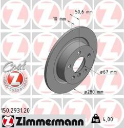 ZIMMERMANN Disc frana ZIMMERMANN COAT Z 150.2931. 20 (150.2931.20)