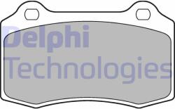 DELPHI set placute frana, frana disc DELPHI LP1700 (LP1700)