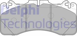 DELPHI set placute frana, frana disc DELPHI LP2760 (LP2760)