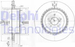 DELPHI Disc frana DELPHI BG3819