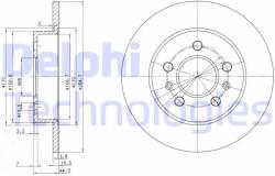 DELPHI Disc frana DELPHI BG2696 (BG2696)