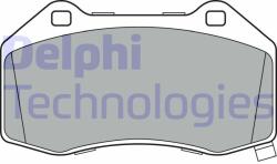 DELPHI set placute frana, frana disc DELPHI LP3388 (LP3388)