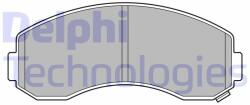 DELPHI set placute frana, frana disc DELPHI LP3616 (LP3616)