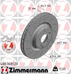 ZIMMERMANN Disc frana ZIMMERMANN COAT Z 400.3681. 20 (400.3681.20)