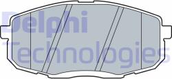 DELPHI set placute frana, frana disc DELPHI LP3513 (LP3513)