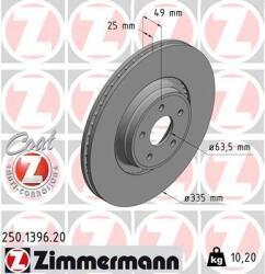 ZIMMERMANN Disc frana ZIMMERMANN COAT Z 250.1396. 20 (250.1396.20)