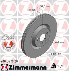 ZIMMERMANN Disc frana ZIMMERMANN COAT Z 400.3670. 20 (400.3670.20)