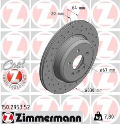 ZIMMERMANN Disc frana ZIMMERMANN SPORT Z 150.2953. 52 (150.2953.52)