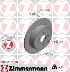 ZIMMERMANN Disc frana ZIMMERMANN COAT Z 590.2579. 20 (590.2579.20)