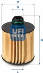 UFI Filtru ulei UFI 25.083. 00 (25.083.00)