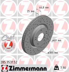 ZIMMERMANN Disc frana ZIMMERMANN 285.3531. 52