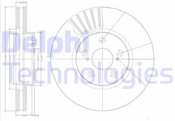 DELPHI Disc frana DELPHI BG3189 (BG3189) - automobilus