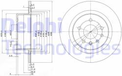DELPHI Disc frana DELPHI BG2986 (BG2986)