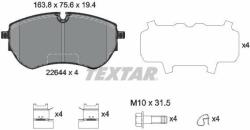 TEXTAR set placute frana, frana disc TEXTAR Q+ 2264401 (2264401)