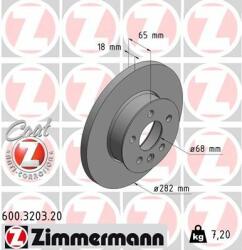 ZIMMERMANN Disc frana ZIMMERMANN COAT Z 600.3203. 20 (600.3203.20)