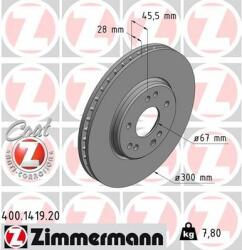 ZIMMERMANN Disc frana ZIMMERMANN 400.1419. 20