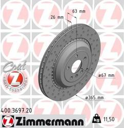 ZIMMERMANN Disc frana ZIMMERMANN COAT Z 400.3697. 20 (400.3697.20)