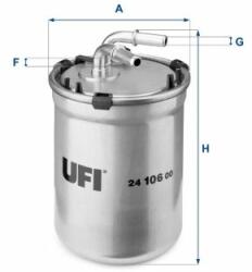 UFI filtru combustibil UFI 24.106. 00 (24.106.00)