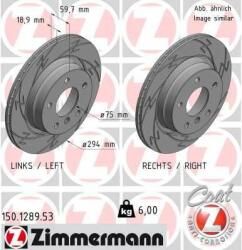 ZIMMERMANN Disc frana ZIMMERMANN BLACK Z 150.1289. 53 (150.1289.53)