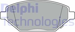 DELPHI set placute frana, frana disc DELPHI LP3301 (LP3301)